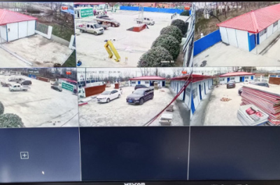 蚌埠建筑工地监控安装及网络布线项目顺利完工！