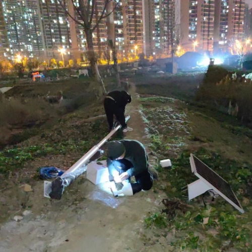 监控安装现场图片